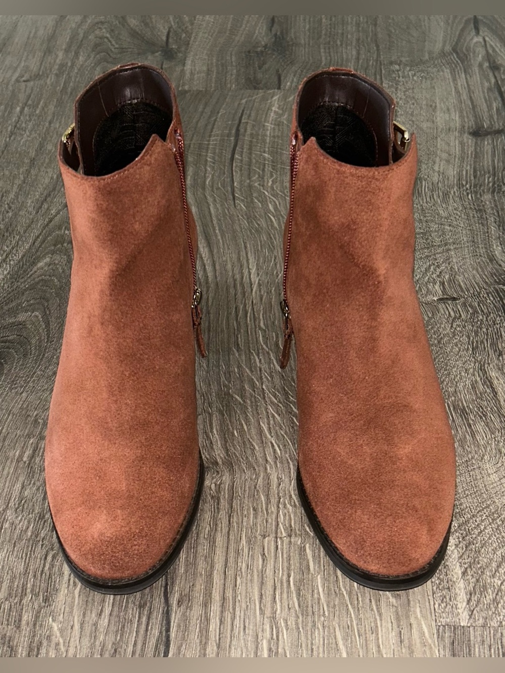 Cole Haan Women's Suede Ankle Boots - Brown